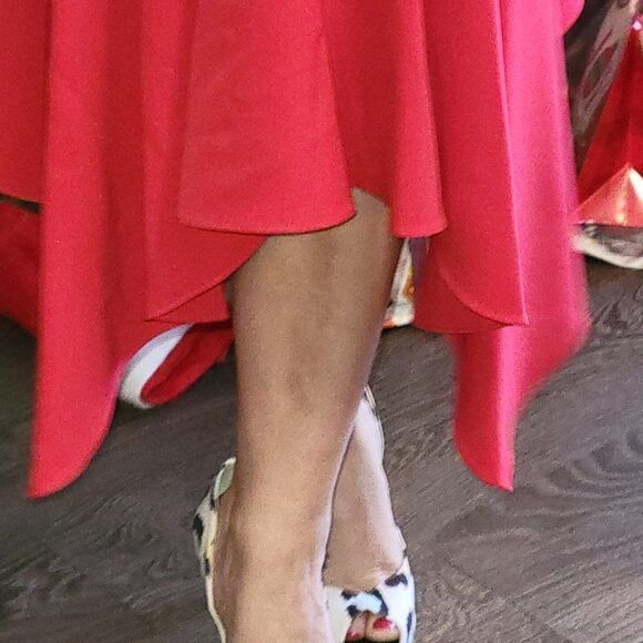 AIDAN MATTOX Pink Halter Neck Dress New With Tags - Picture 4 of 6